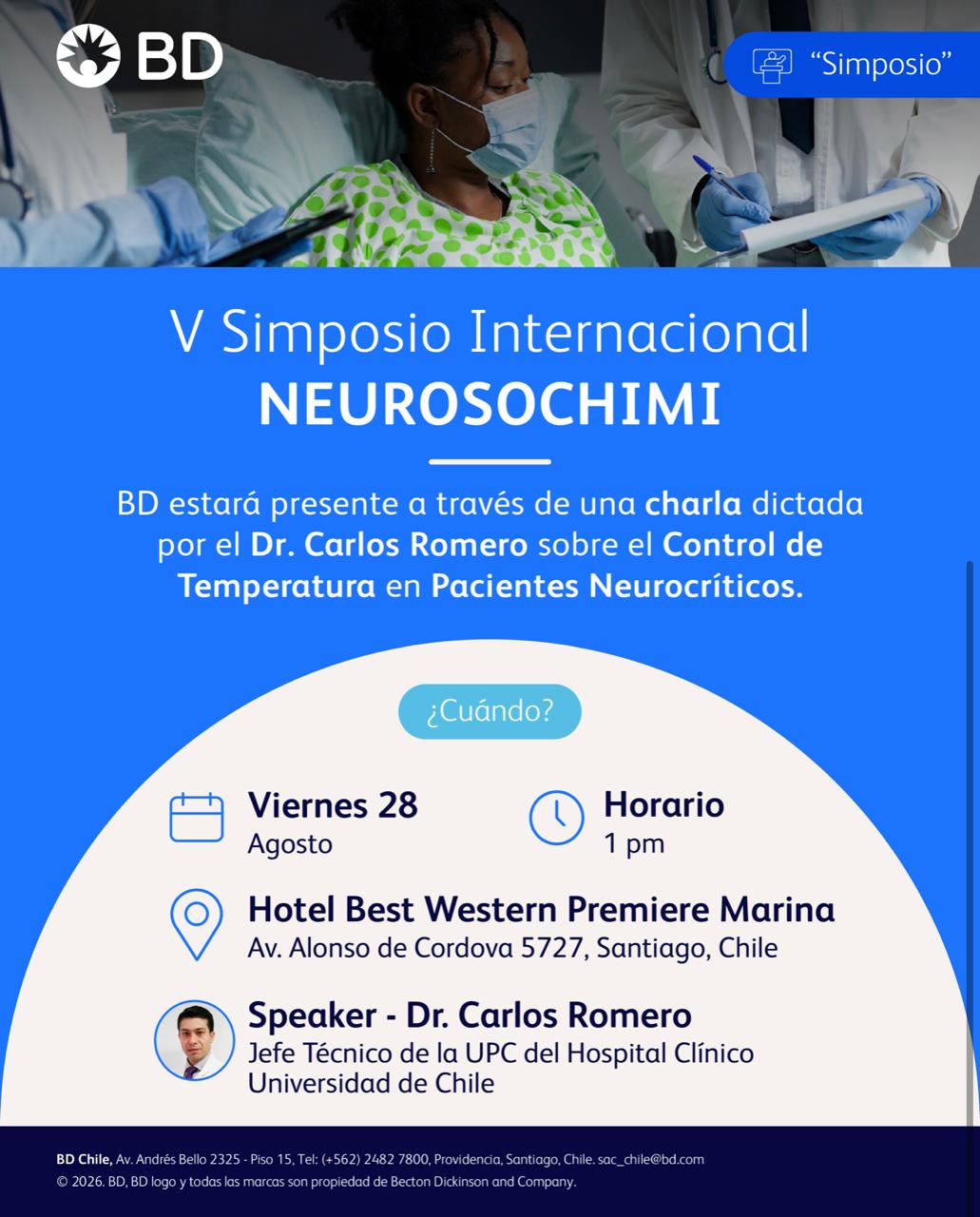 Simposio satélite: control de la temperatura