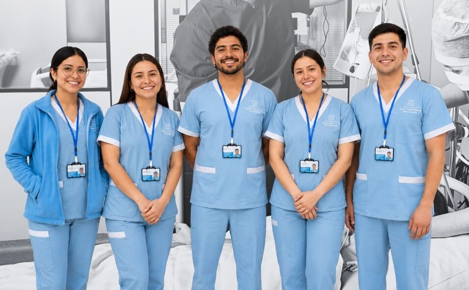 Equipo de TENS en una Unidad de Paciente Crítico